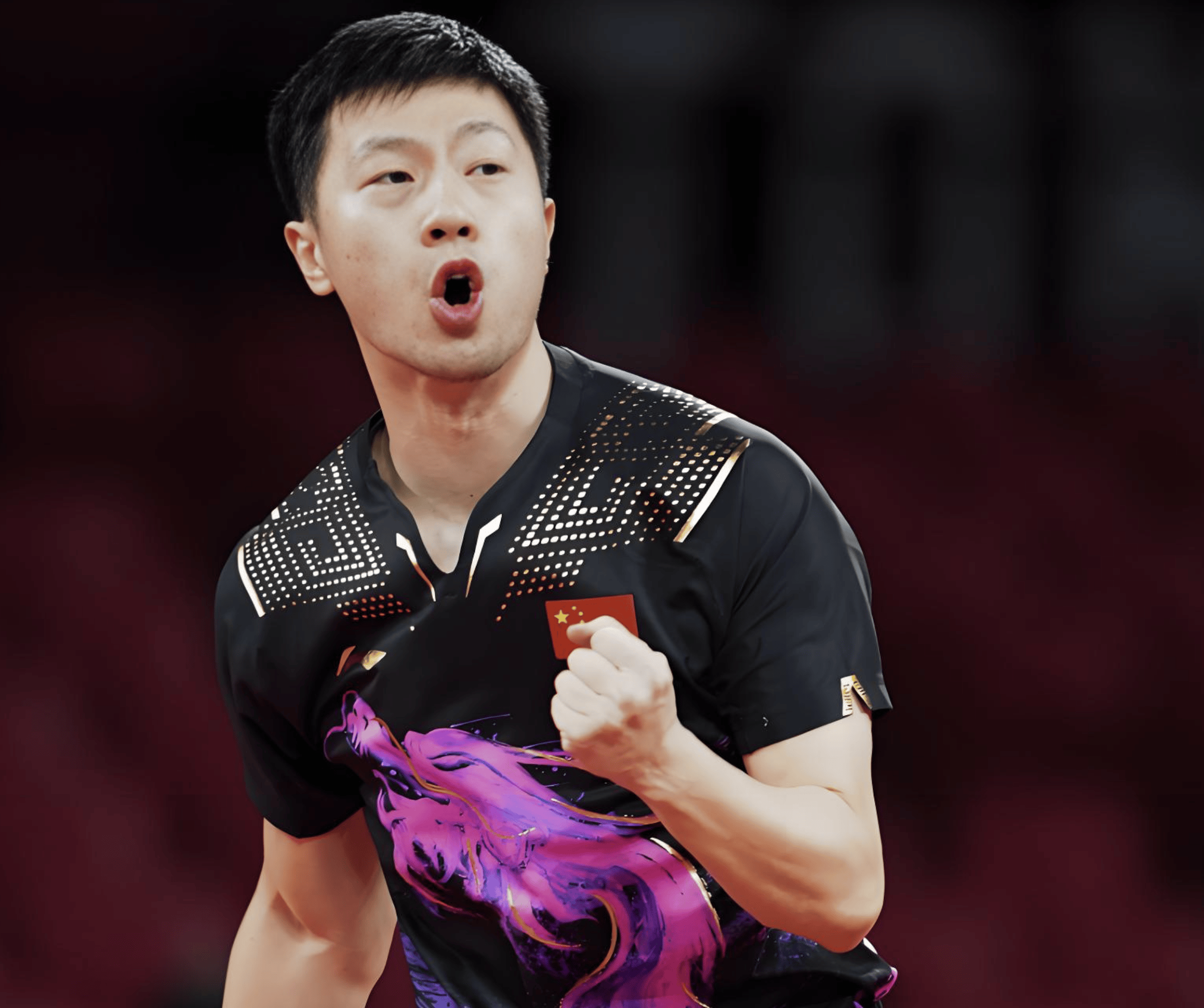 中国乒乓球队强势韩国乒乓球队，马龙爆发神勇的简单介绍