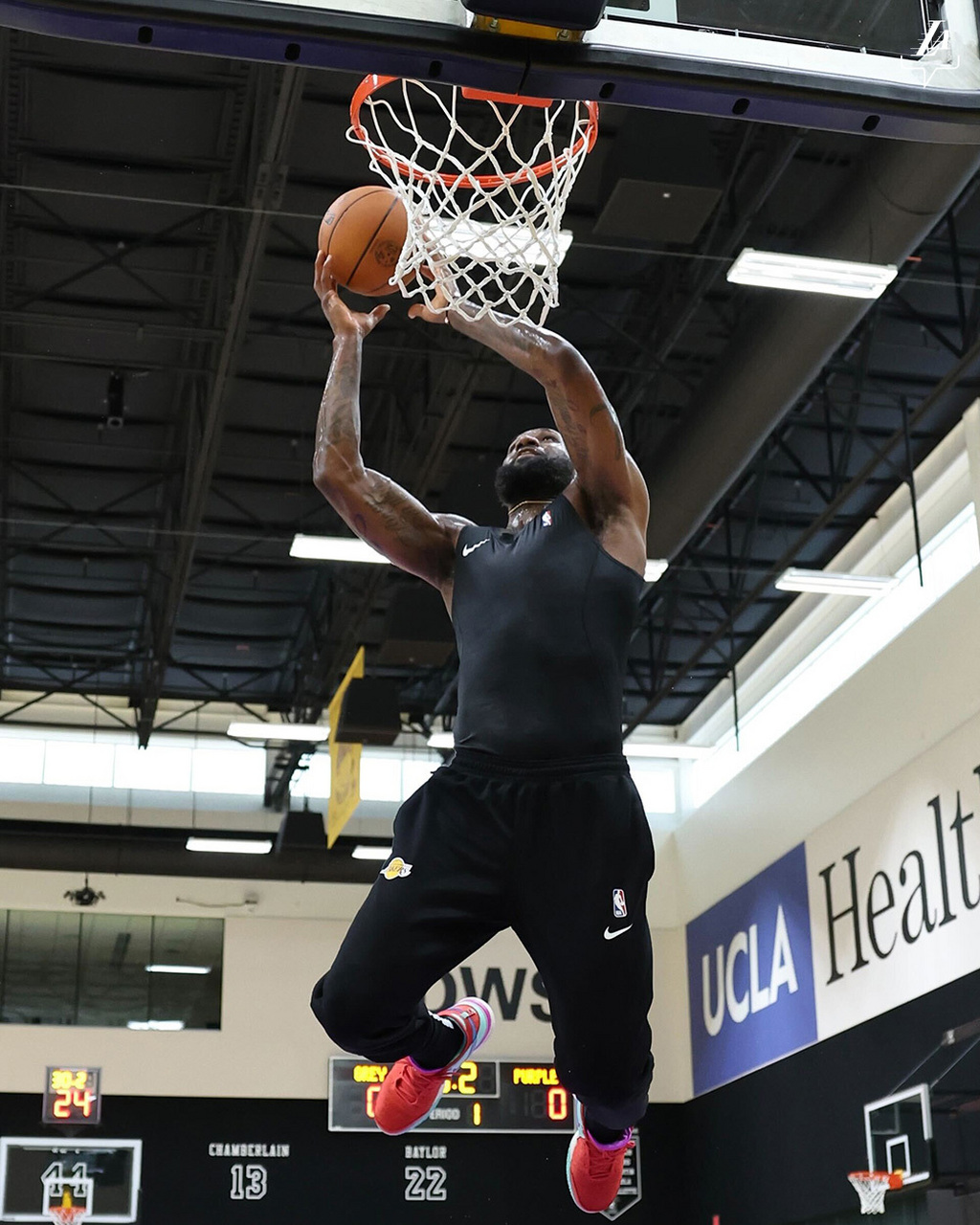 NBA球员个人训练备战赛季