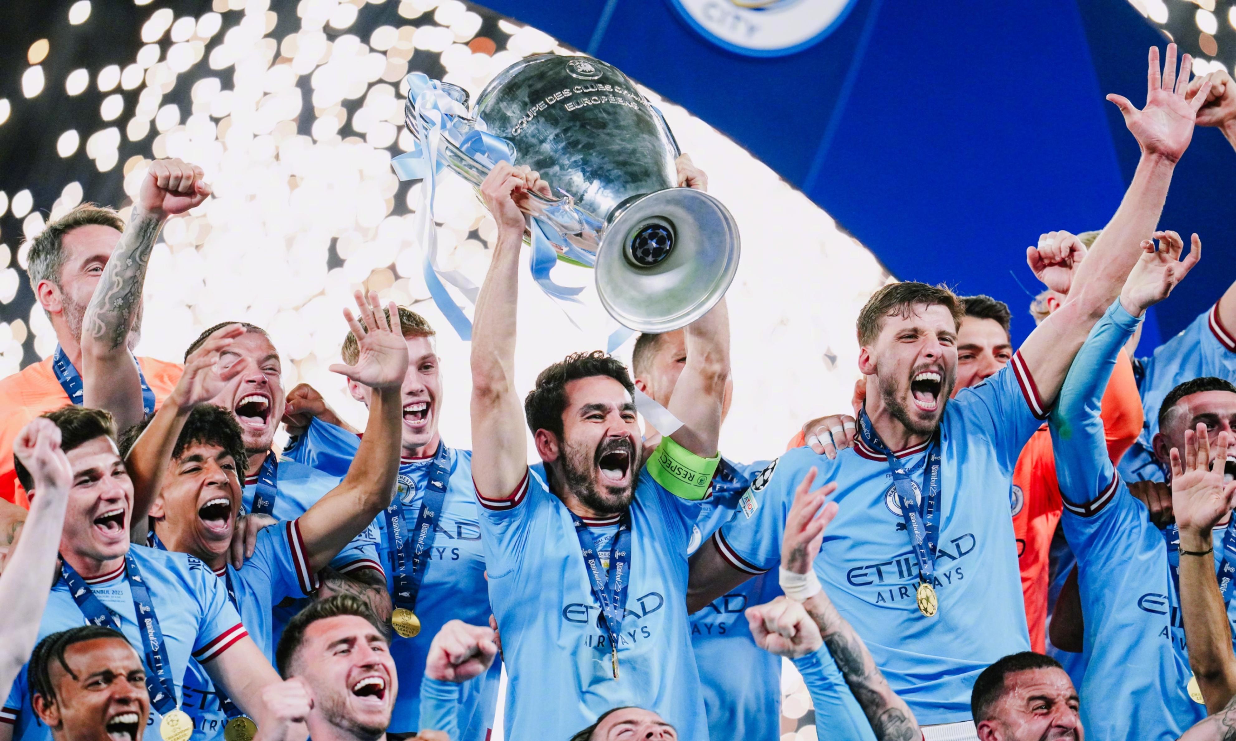 关于曼城横扫拜仁，卡塞米罗统治全场的信息